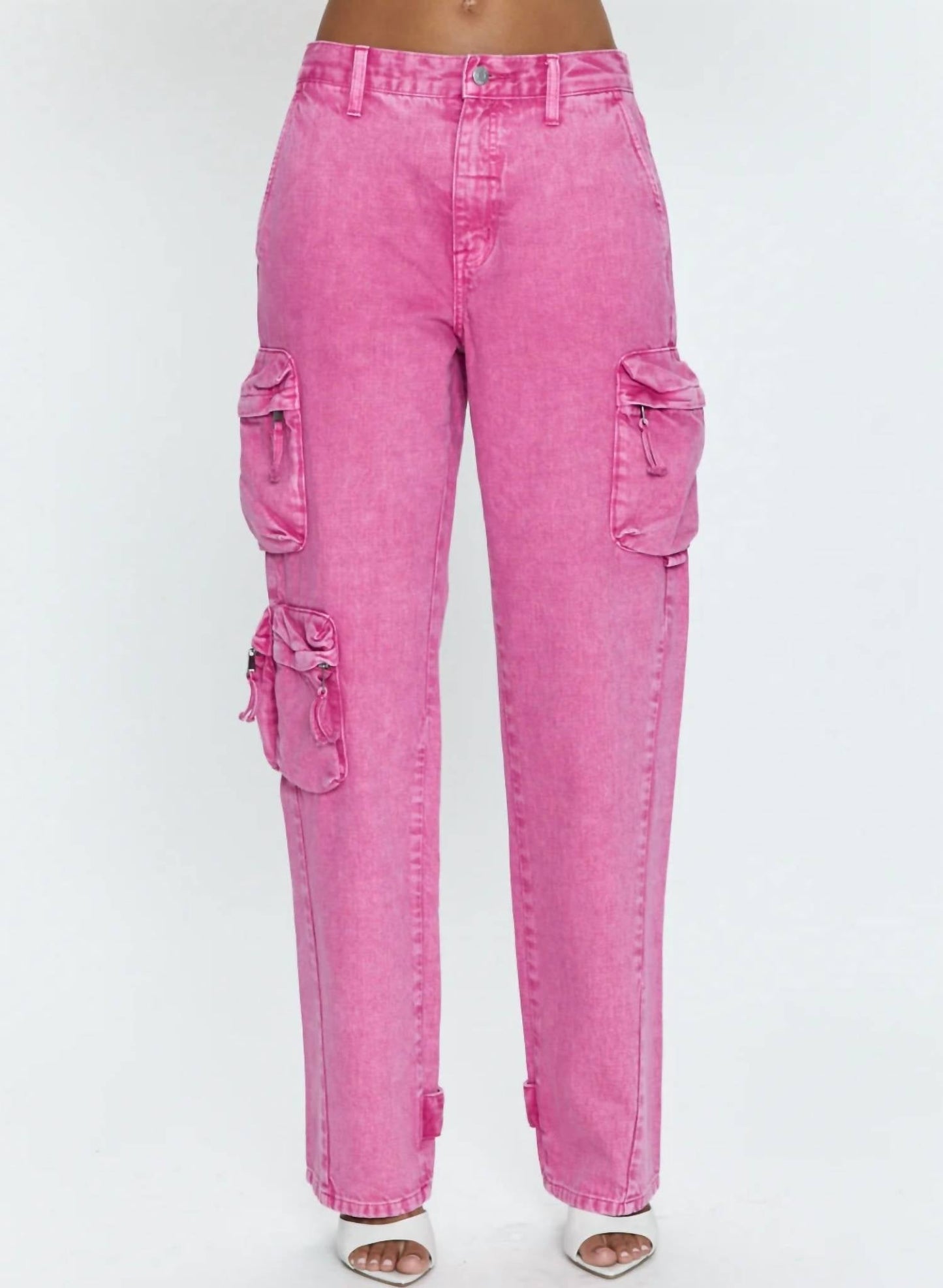 Pistola - Bobbie Utility Mid-rise Loose Straight Cargo Pants