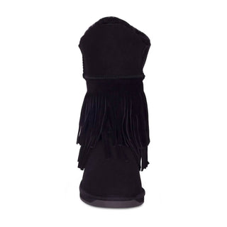 Rj'S Fuzzies - Women's Classic Fringed Sheepskin Boot