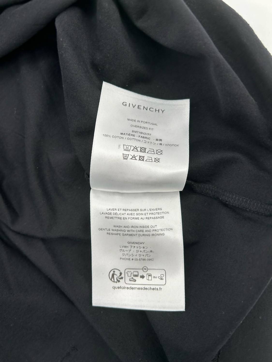 Givenchy - Men's Circle Pattern Oversized T-shirt