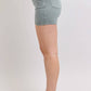 Judy Blue - High Waist Back Pocket Embroidery Denim Short