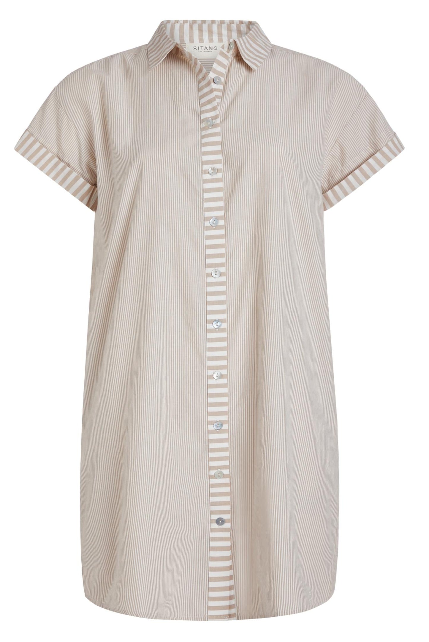 Sitano - Women's Riga Short Sleeve Short Dress