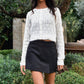 8Apart - Junior Women's Matty Side Slit Mini Skort
