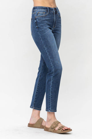 Judy Blue - Calça Jeans Slim Fit de Cintura Alta