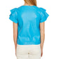 Dolce Cabo - VEGAN FLUTTER SLEEVE TOP