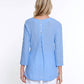 Multiples - Crinkle Scoop Neck Top