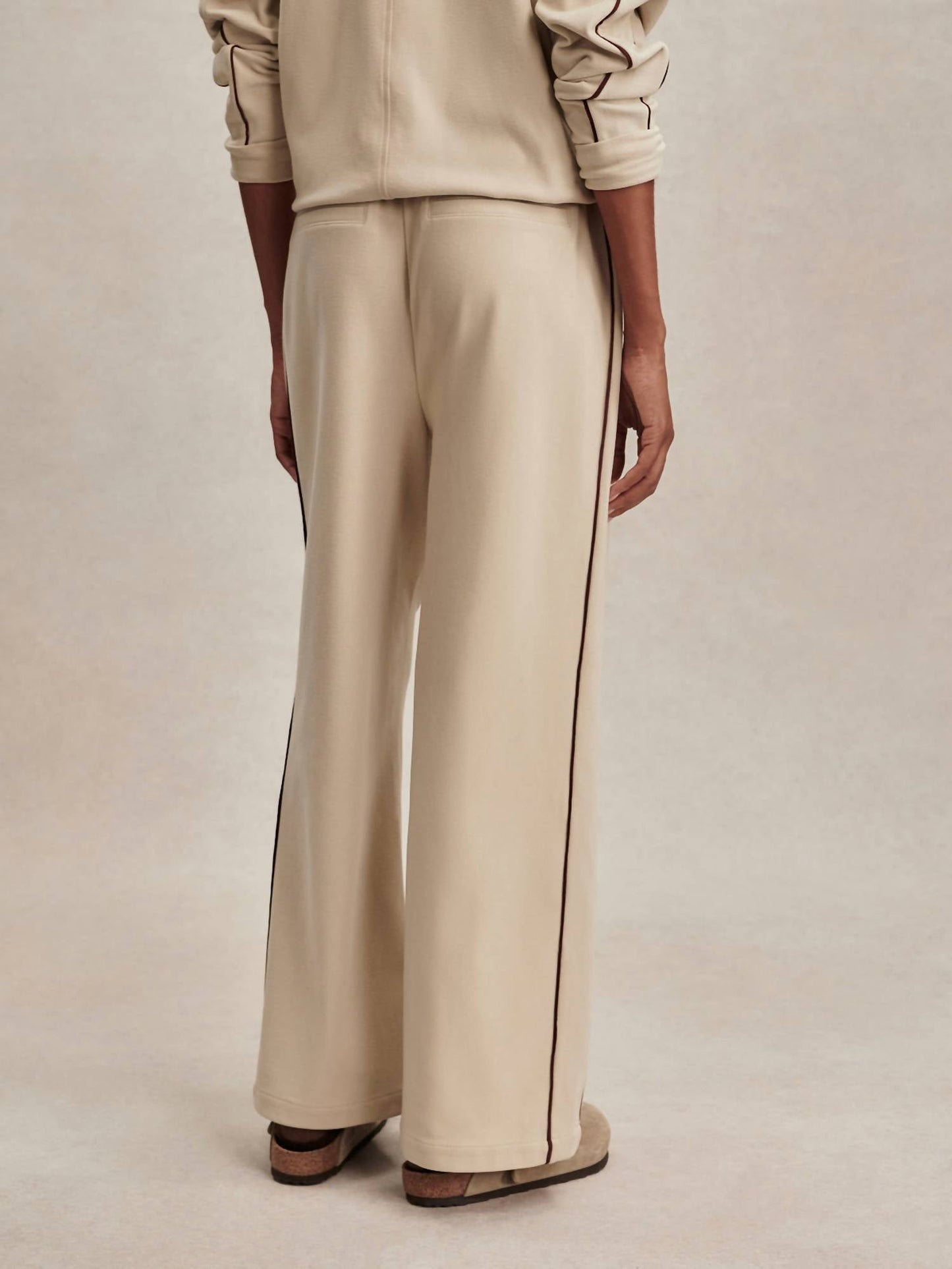 Varley - Brushed Rib Wide Leg Pant