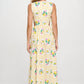Meet Me In Santorini - Citrus Maxi Dress