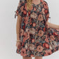 Entro - Lindsey Floral Tie Sleeve Dress