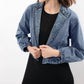 Recollection Brand - Cropped Denim Blazer