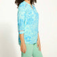 Fdj - Piping 3/4 Sleeve V-neck Shirt