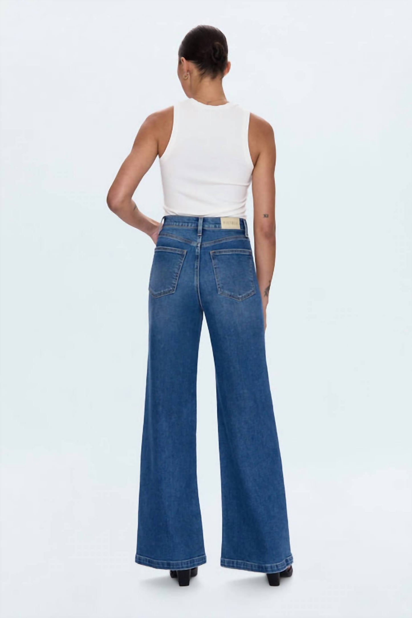 Pistola - Lana High Rise Wide Leg Jeans