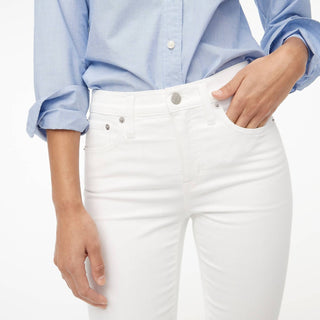 J.Crew - Calça jeans skinny de cintura média de 9" com elasticidade exclusiva