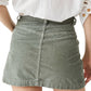 Free People - RAY CORD MINI SKIRT