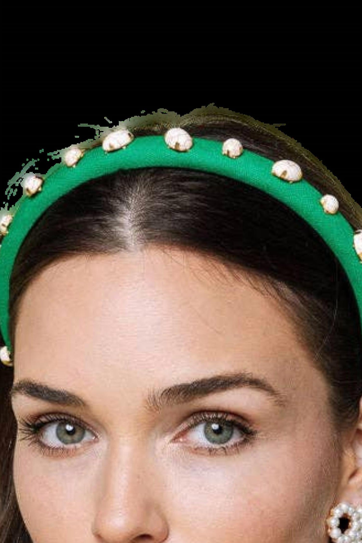 Hello Edie - Embellished Canvas Ultra Slim Headband
