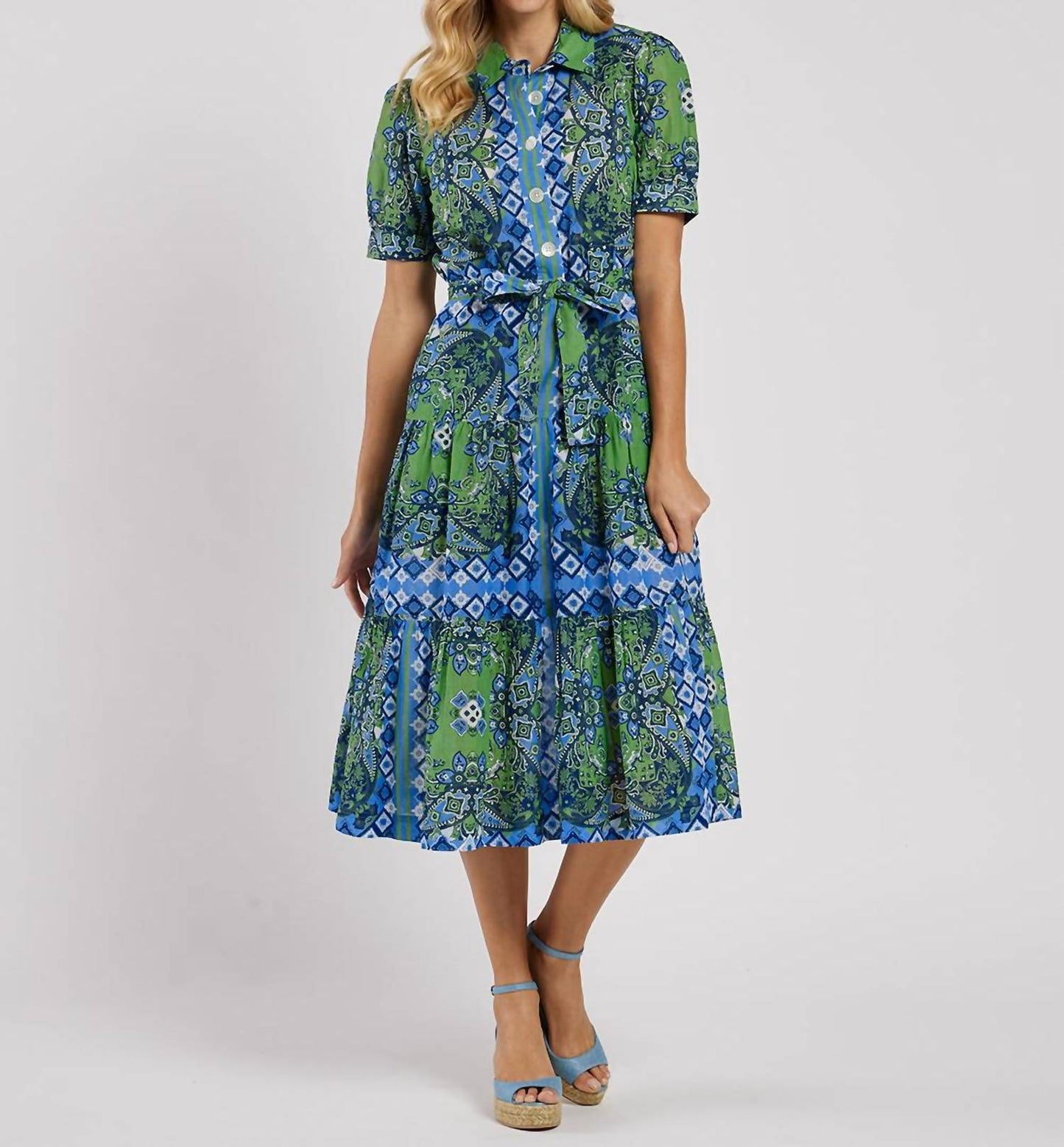 Jude Connally - Marina Short Sleeve Maxi Dress