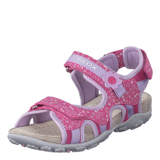 Geox - Sandália Floral com Estampa Roxanne C para Meninas Js