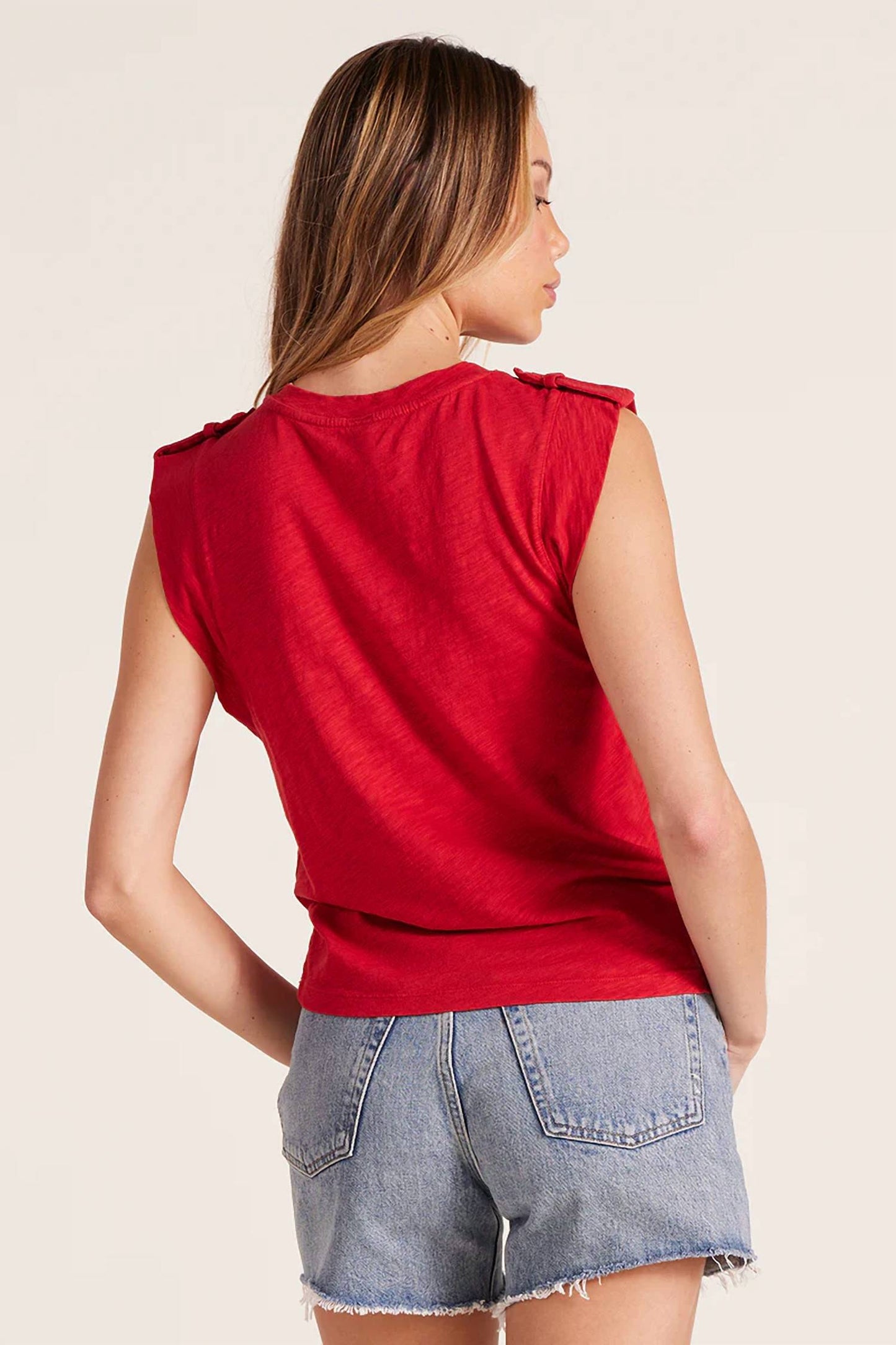Bobi - Epaulet Tank Top