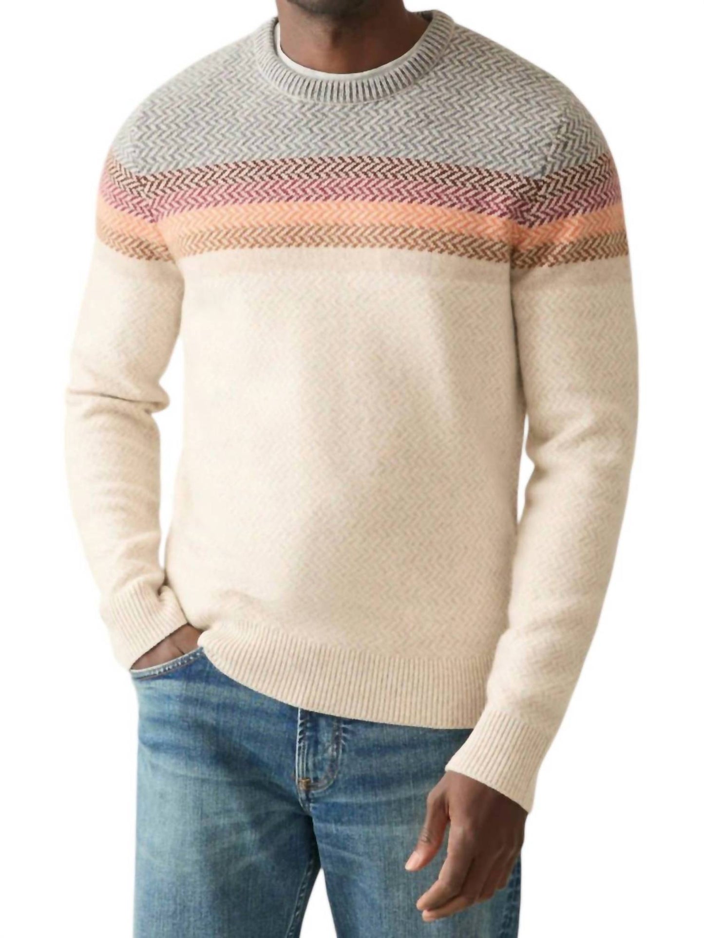 Faherty - Donegal Ombré Crew Neck Tee