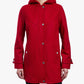 London Fog - Zip-front Sherpa Lined Hood 31" Wool Jacket