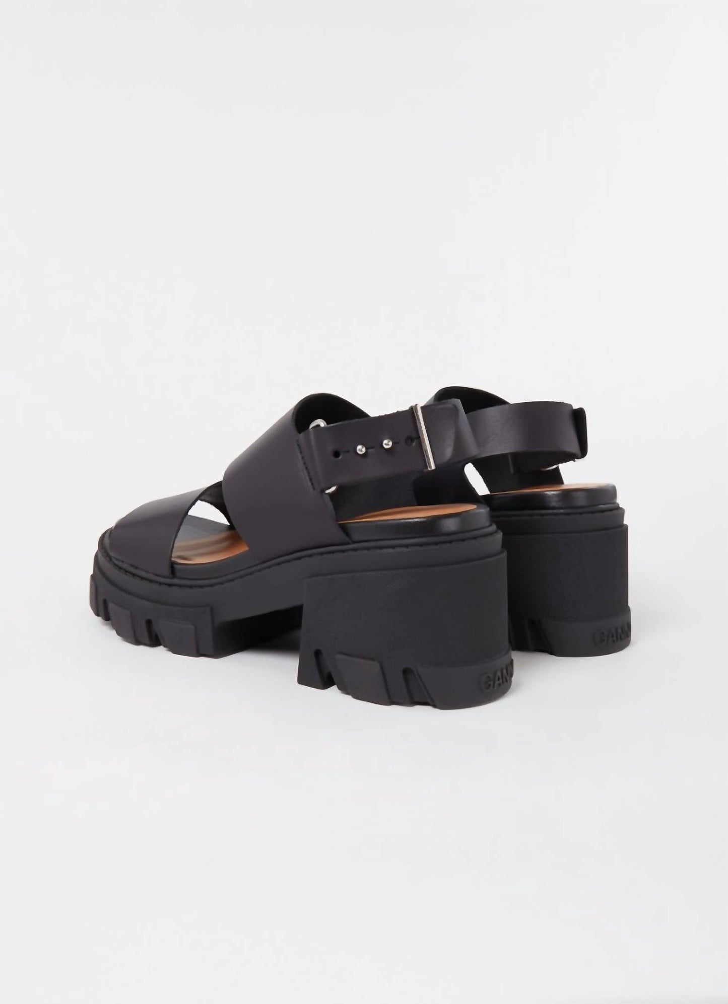 Ganni - WOMEN CLEATED PLATFORM SANDAL