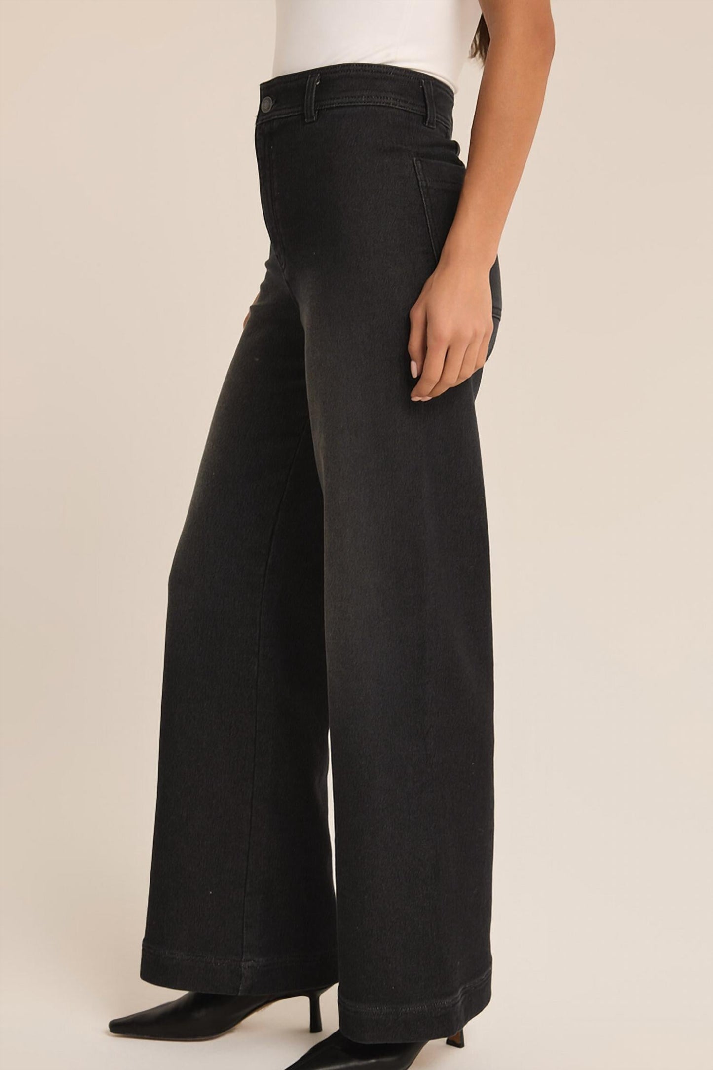 Z Supply - Women's Rilynn Wide Denim Trouser