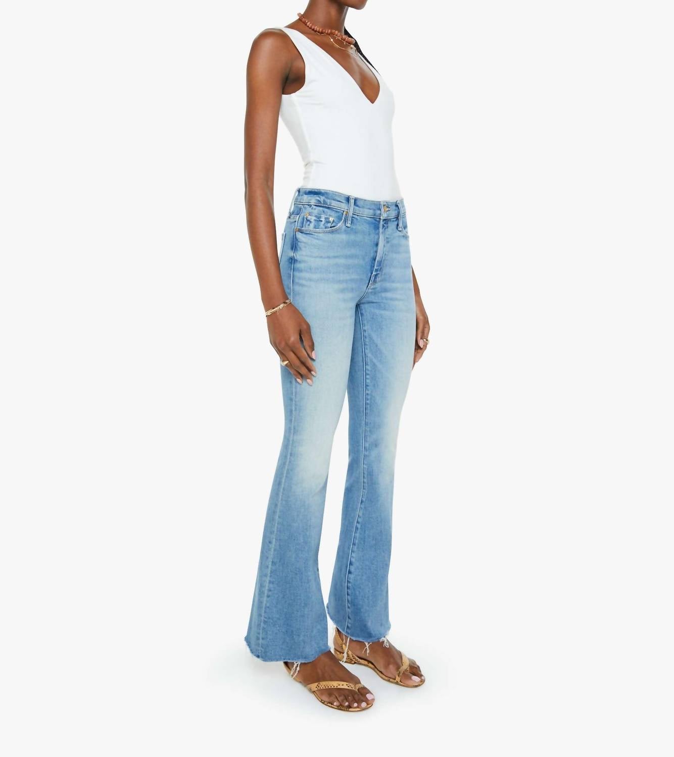 Mother - Weekender Mid-rise Flare Jean