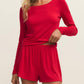 Z Supply - Felt Cute Long Sleeve Rib Top