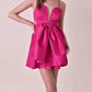 Cason Couture - The Camille Bow Mini Dress