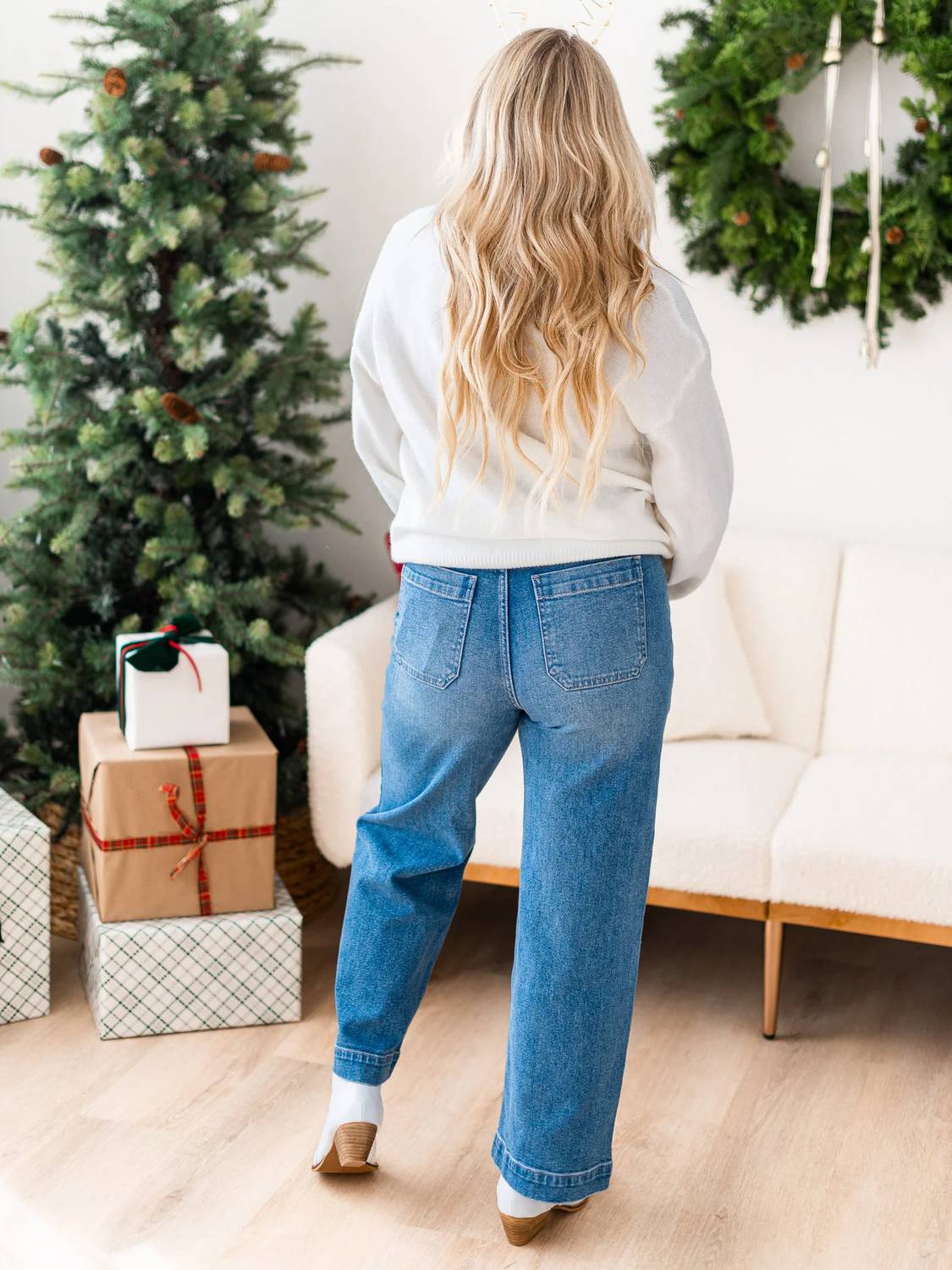 Bibi - Merry Tinsel Metallic Sweater