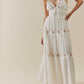 Free People - Real Love Embroidered Halter Maxi Dress