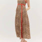 Entro - Leopard Sundress with Ric Rac Trim