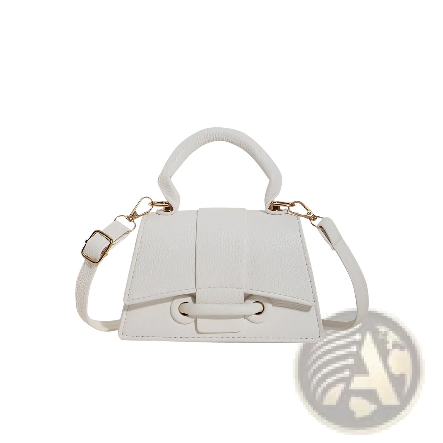Chain Messenger Bag Mini Faux Leather Handbag