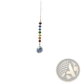 Chakra Rainbow Crystal Sun Catcher with Faceted Prism