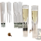 Champagne Flute Double Walled Glass 115ml Set