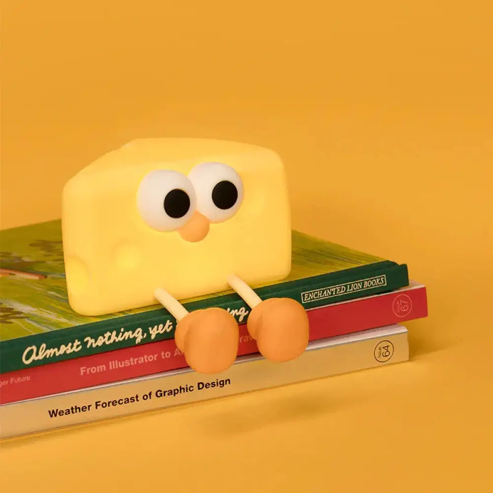 Cute Cheese Silicone Led Night Light for Kids