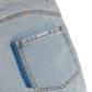 Commons Studios ‘Star’ Washed Denim Short Iceberg