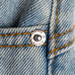 Commons Studios ‘Star’ Washed Denim Short Iceberg