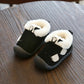 Animal Themed Plush Faux Fur Toddler Snow Boots