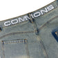 Commons Studios ‘Star’ Washed Denim Short Old Gold