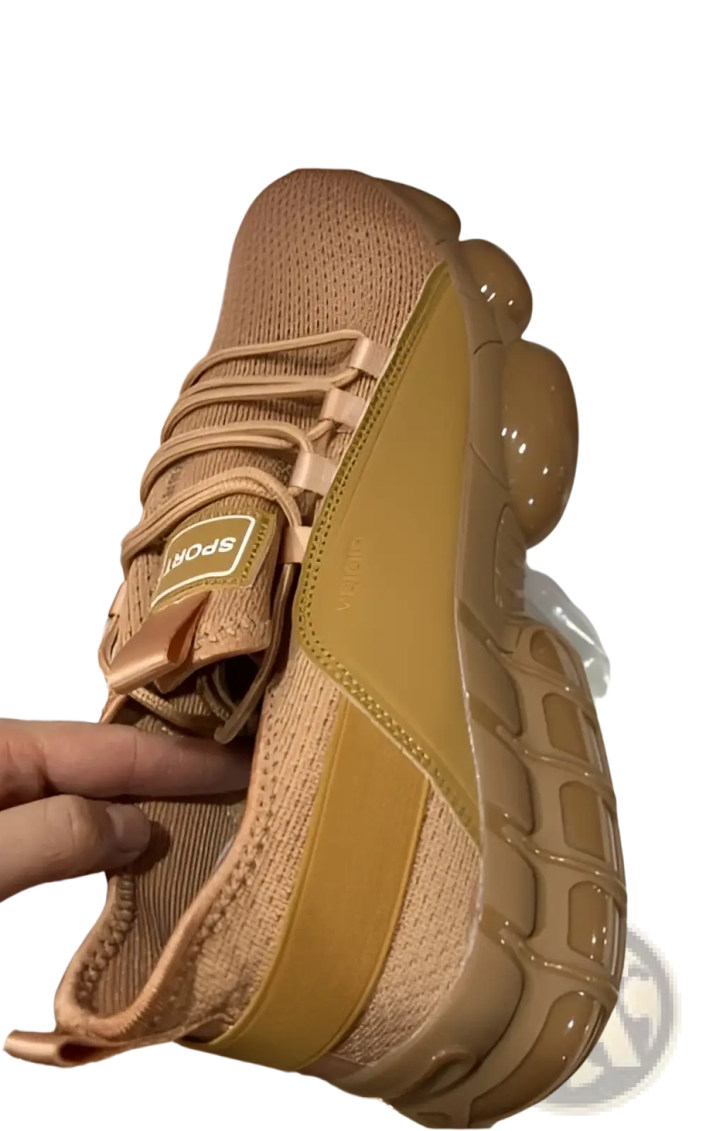 Chunky Mesh Running Sneakers Lightweight Breathable Shoes