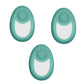 Teal Nano Glass Crystal Hair Eraser for Painless Removal