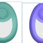 Teal Nano Glass Crystal Hair Eraser for Painless Removal