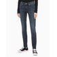 Calça Jeans Skinny Feminina Calvin Klein Cintura Média Azul Veneza Tamanho 66 x 76 cm