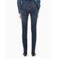 Calça jeans feminina Calvin Klein cintura média justa Hamptons azul escuro tamanho 27" x 30"