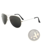 Classic Gold Rimmed Aviator Uv Protection Sunglasses
