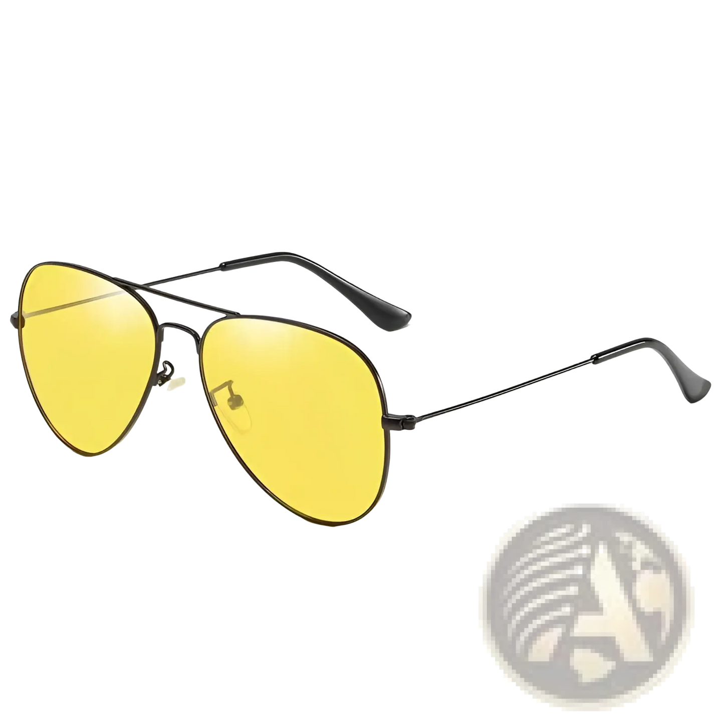 Classic Gold Rimmed Aviator Uv Protection Sunglasses