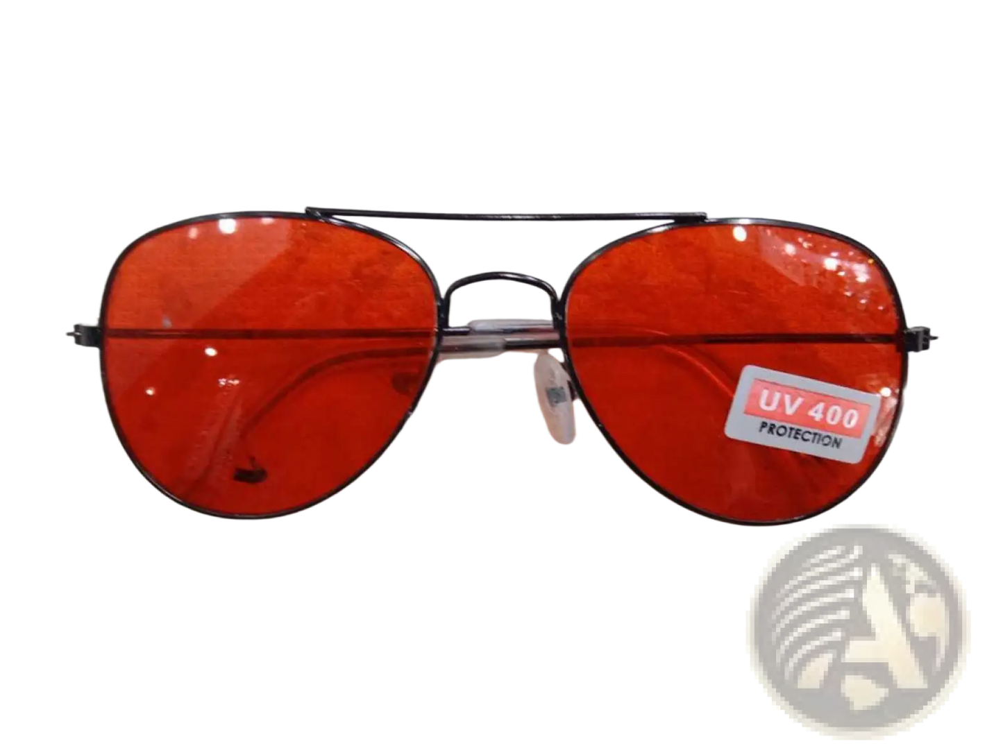 Classic Gold Rimmed Aviator Uv Protection Sunglasses