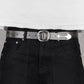 Commons Studios Starslinger Leather Belt Smoke
