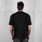 Commons Blank Star Embroidered Tee Jet Black