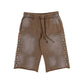 Commons Red Rivet Sweatshort Vintage Brown